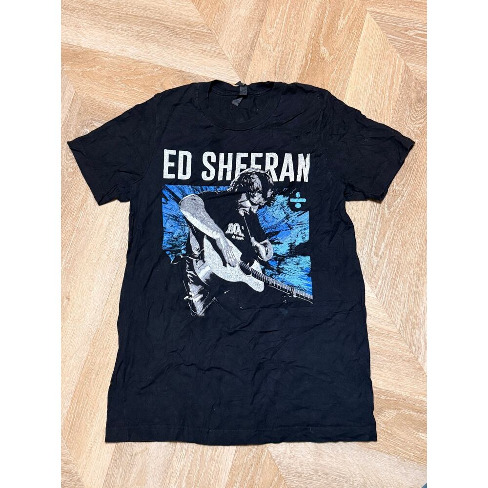 Ed Sheeran Divide World Tour 2018 Black Tour Dates Concert Tee Medium